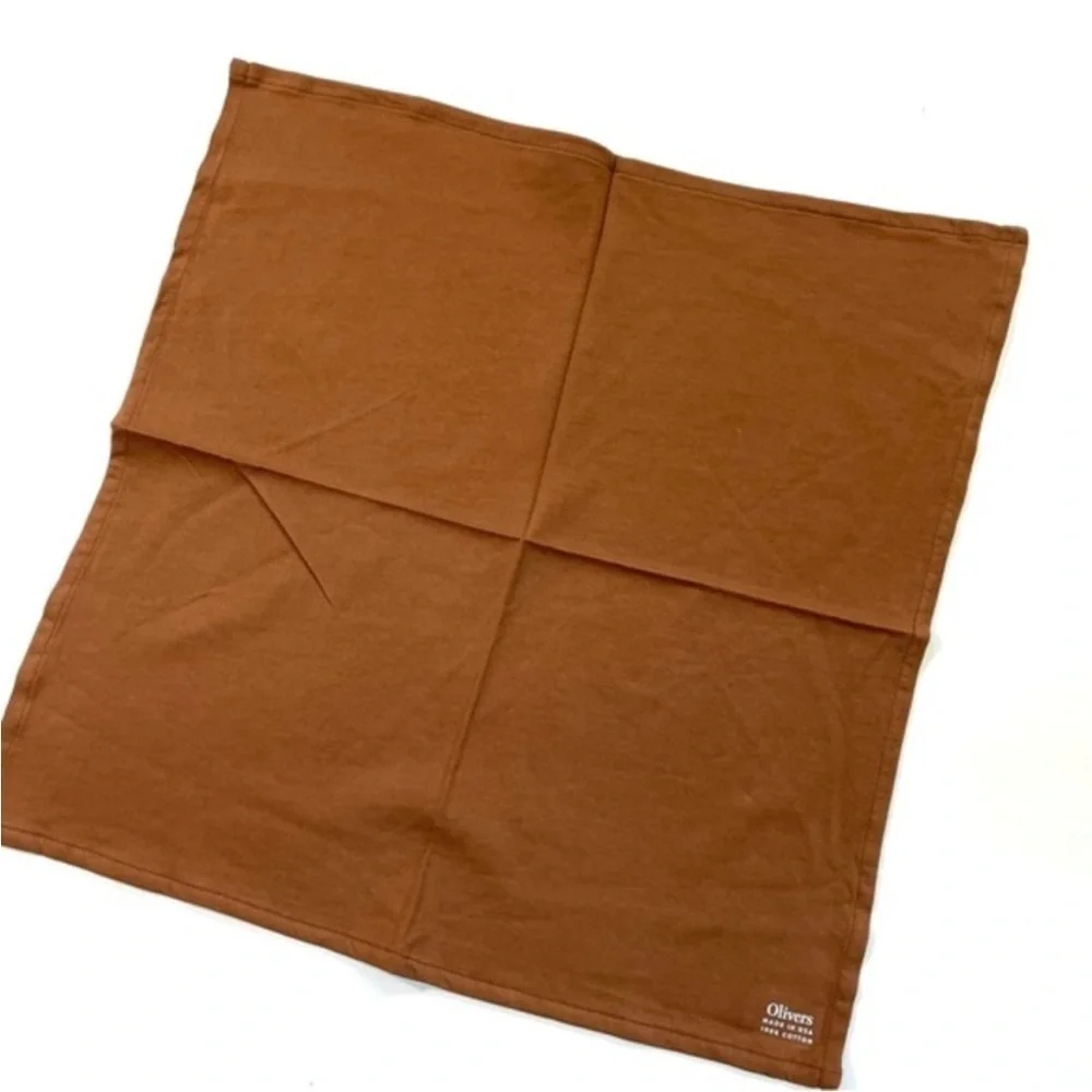 New Oliver’s Apparel Bandana Brown Cotton